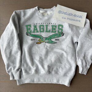 Vintage Philadelphia Eagles Football Sweatshirt Go Birds Gang NFL Eagles Shirt